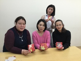 色,お香,虹色和香,濃紅色,表現,パネル,和紙